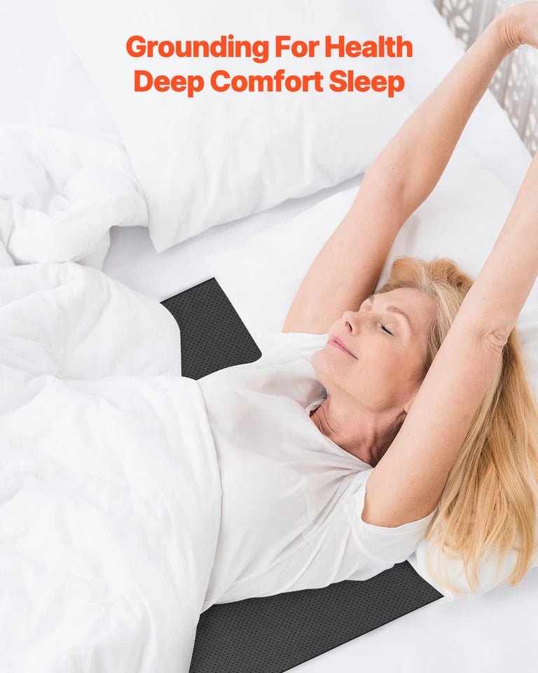 Grounding Mat for Bed for Enhanced Sleep Quality and Well - Being - Recharge IQ
