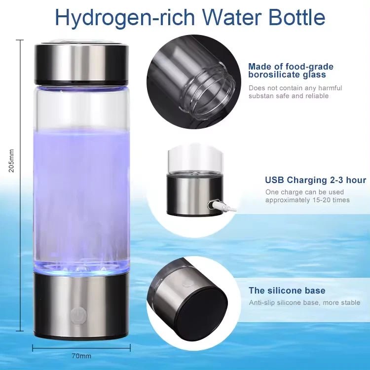 Hydrogen Water Bottle for Enhanced Hydration and Cellular Recharge - Recharge IQ